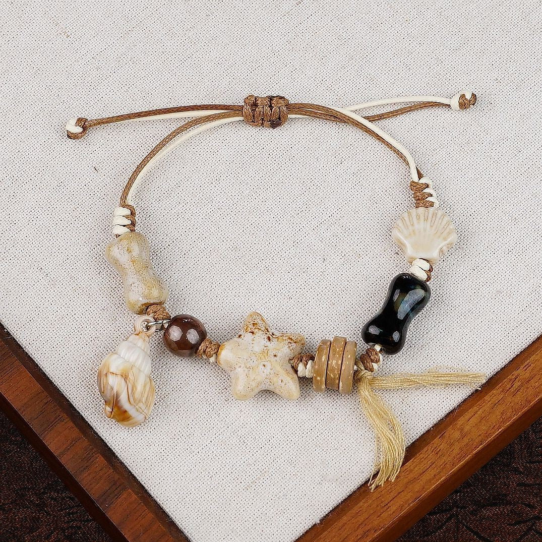 Ceramic Design High-grade Female Sweet Travel Simple Fresh Bracelet