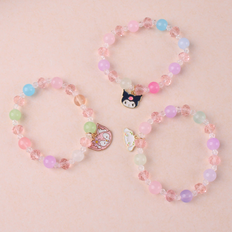 Women's Butterfly Crystal Simple Fashion Colorful Fresh Stall Will Bracelets
