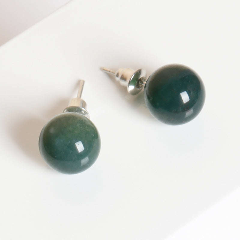 Red Agate Temperamental Minority For Small Earrings