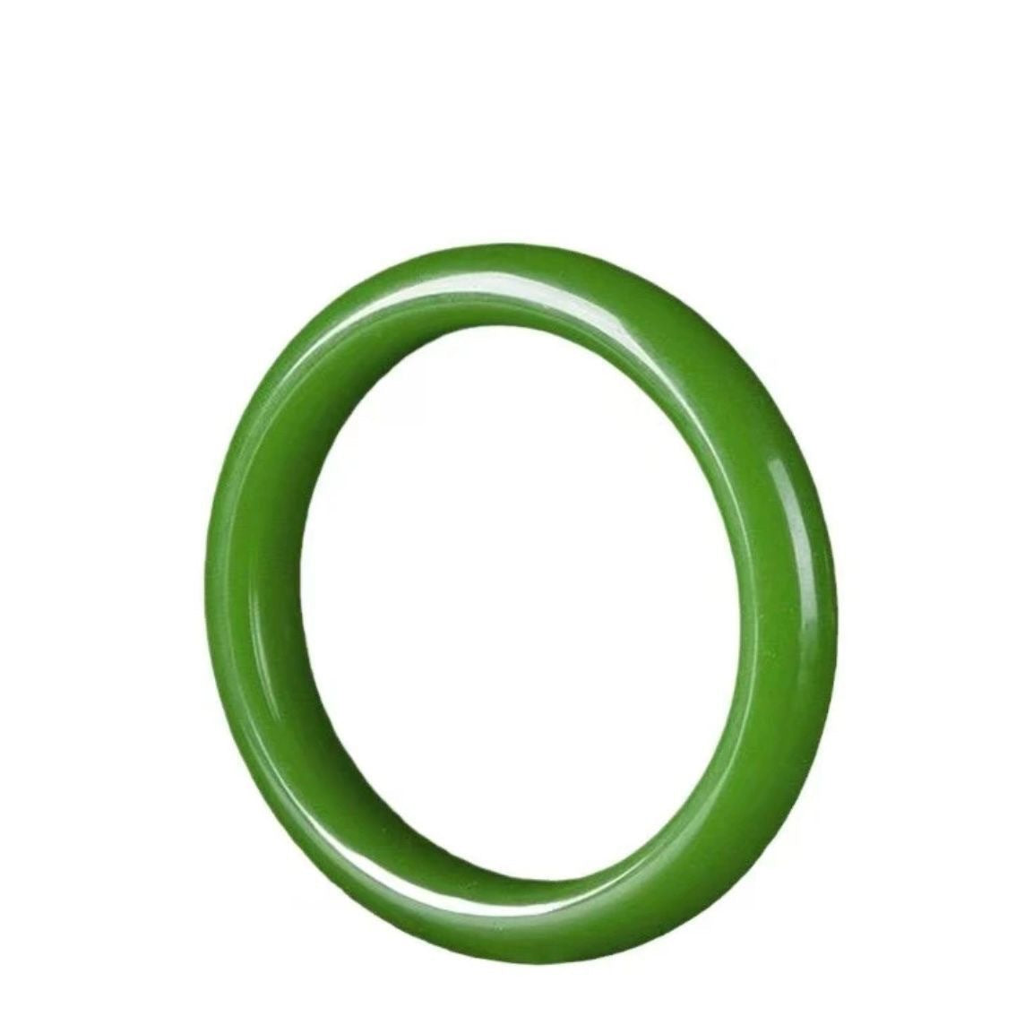 Bar Thick Type Emperor Green Chinese Style Bracelets