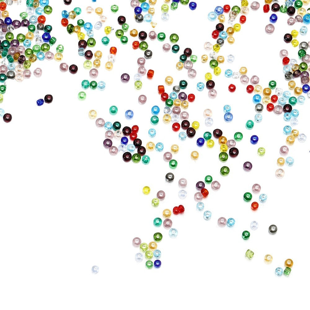 High Quality Transparent Color Glass Beads Jewelry Accessories