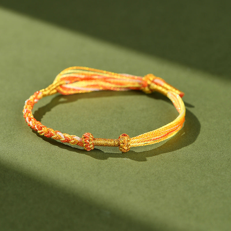 Festival Beads Threading Wear Gold Lucky Bracelets