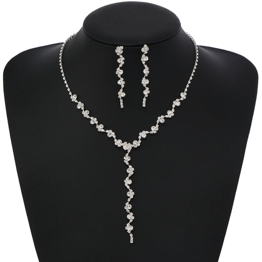 Women's Jewellery Fashion Elegant Wedding Banquet Long Jewelry Set