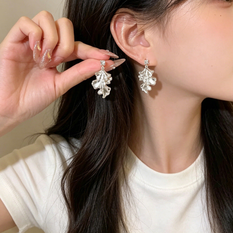Women's Diamond For Chic Elegant Fresh Sweet Stud Earrings