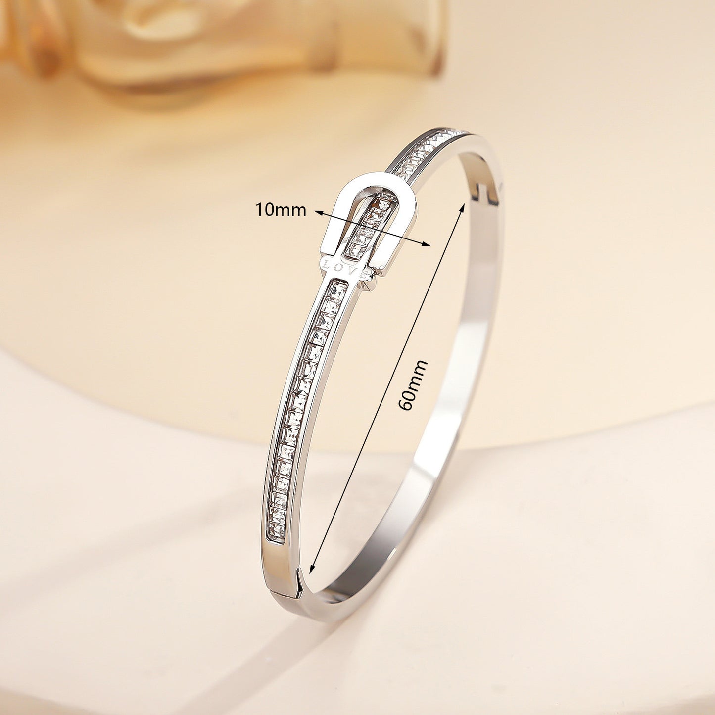Titanium Steel Stainless Real Gold Furnace Bracelets