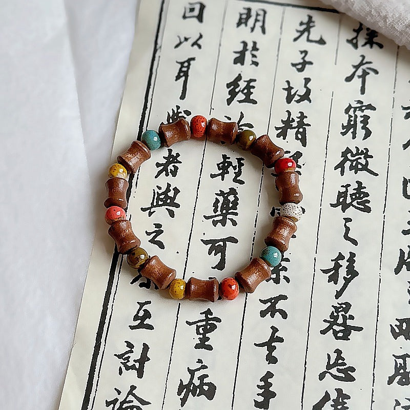 Ceramic Gift Chinese Style Cat's Paw Bracelets