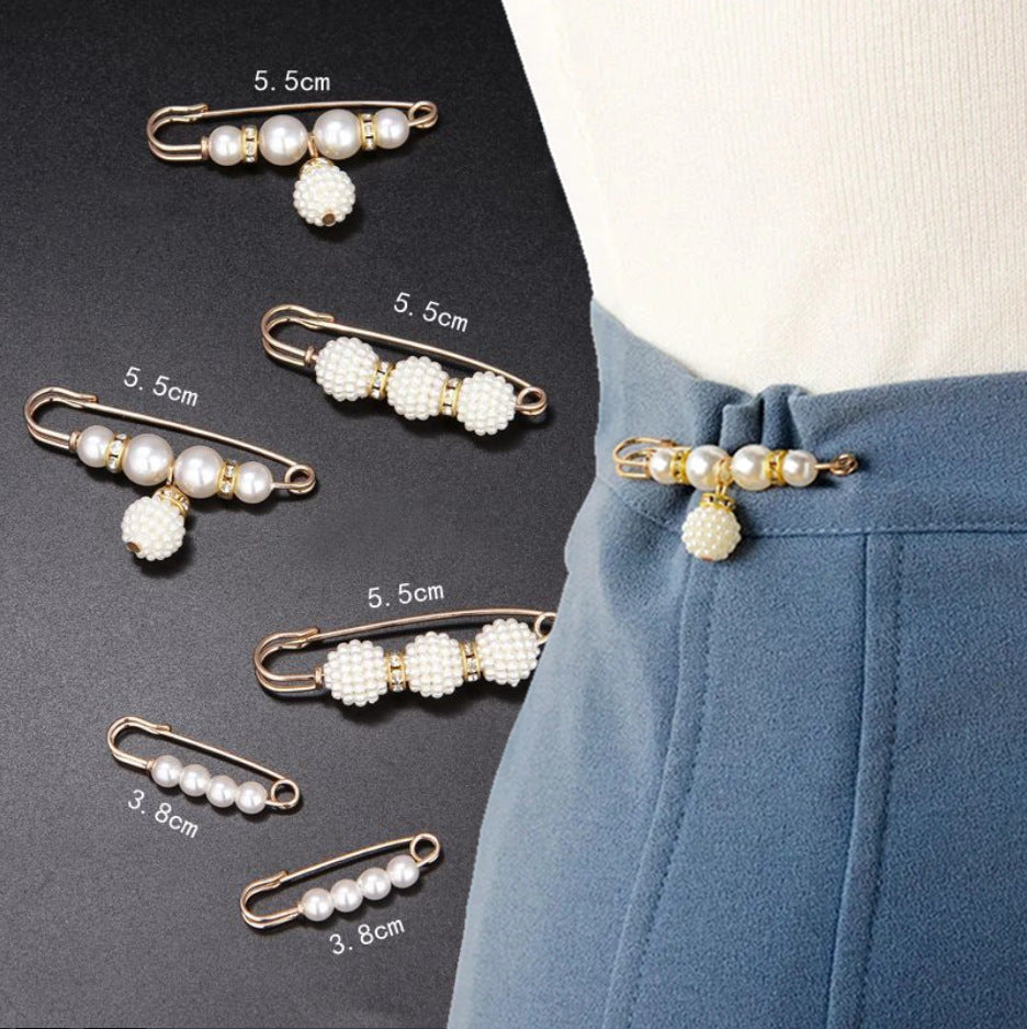 Fixed Clothes Clip Slimming Artifact Brooch Brooches