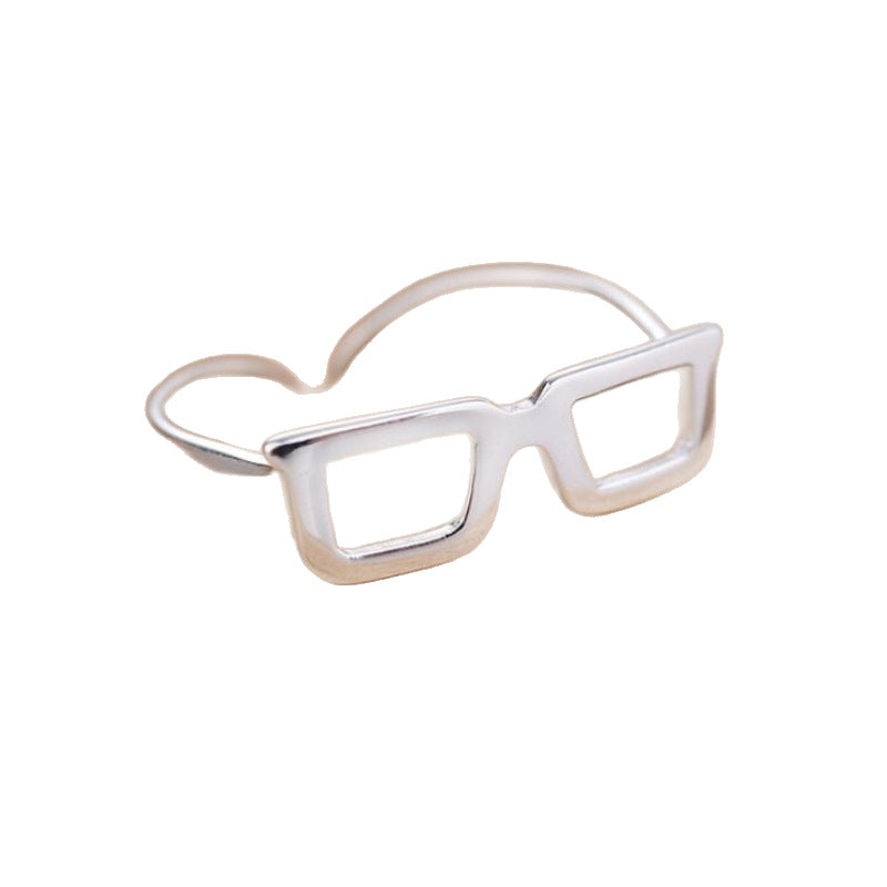 Fashion Simple Artistic Glasses Fresh Creative Ring
