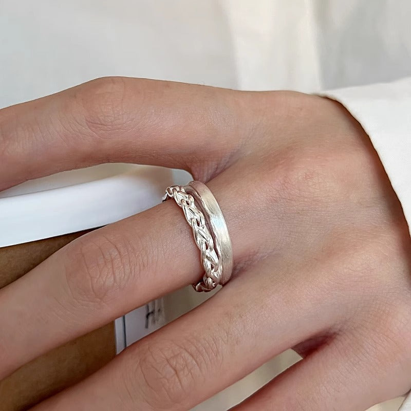 Niche Style Design High Sense Versatile Opening Rings
