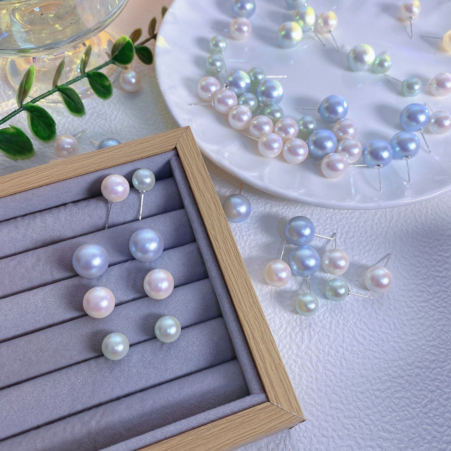 Pearl Ear Refined Grace Sweet Everyday Earrings