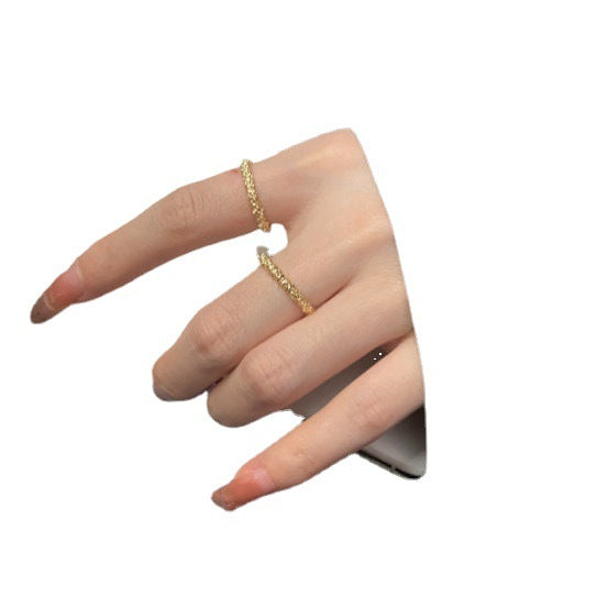 Women's Light Luxury Minority Design Refined Grace Rings