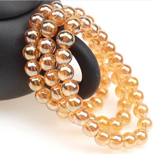 Micro Glass Bead Beads Scratch Stall Amber Bracelets