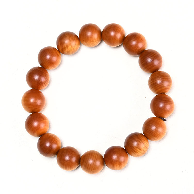Thuja Mature Material Black Oil Buddha Beads High Density Bracelet