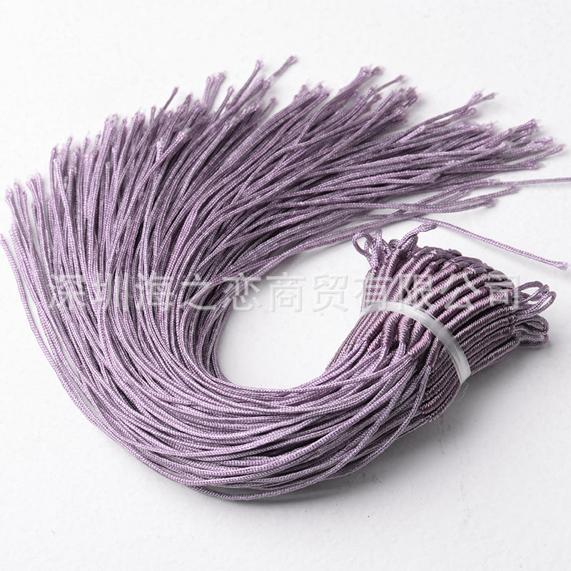 Hand-woven Pull Coil Chinese Knot Rope Jewelry Accessories