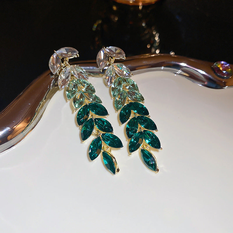 Wheat Tassel Long Fashion Exaggerated Super Earrings