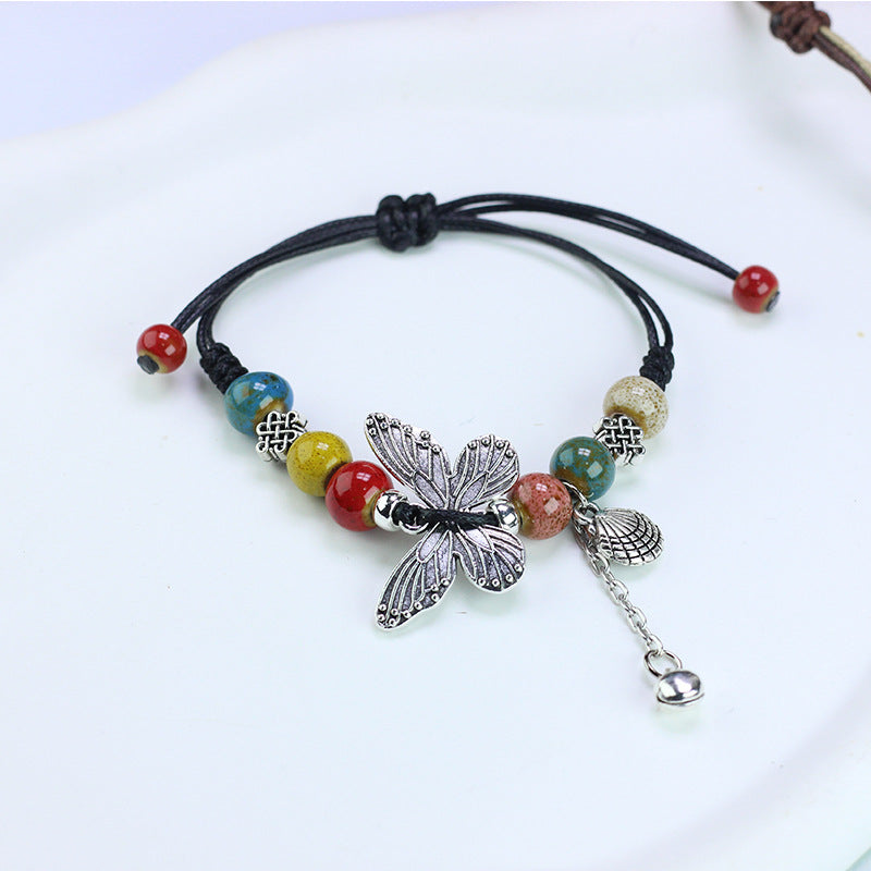 Ornament Ceramic Chinese Beaded Female Niche Bracelets