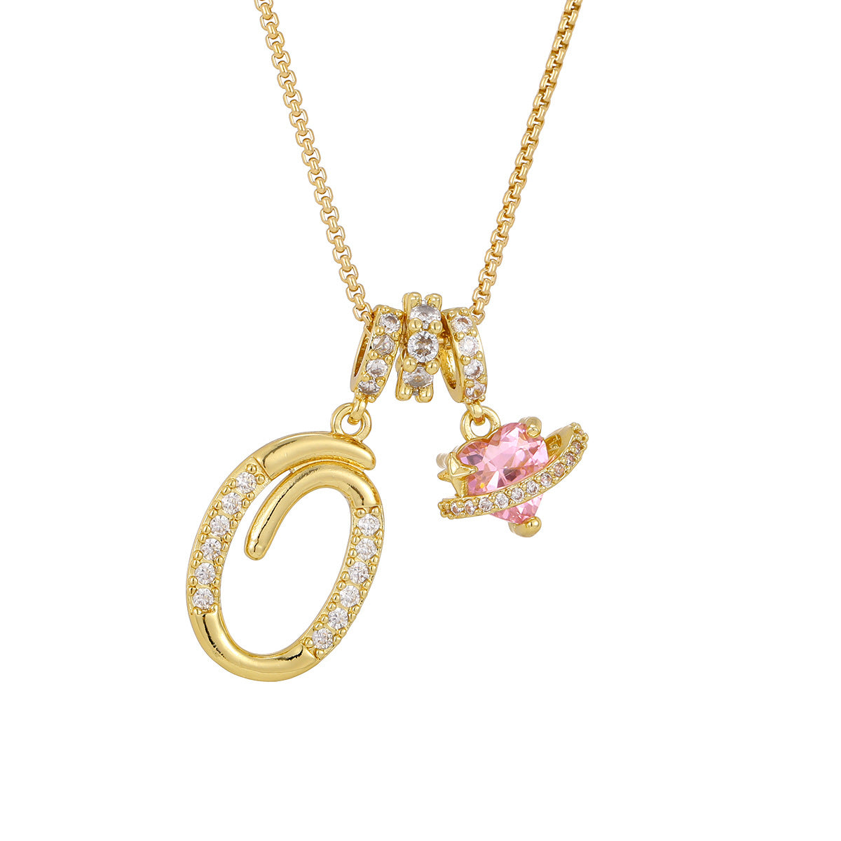Dopamine English Letter Light Luxury Minority High Pendants