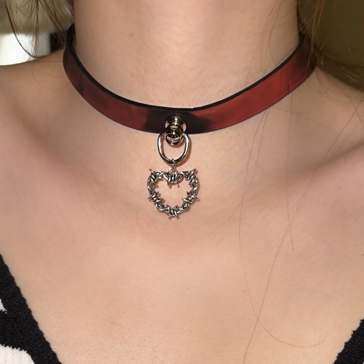 Paw Hot Soft Leather Trendy Cool High-grade Collar