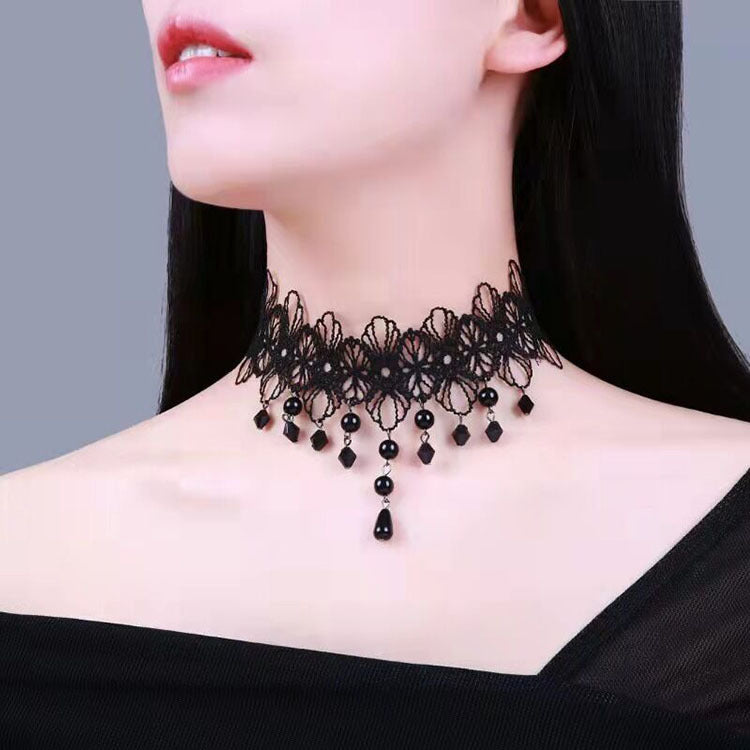 Women's Chain Black Clavicle Simple Sexy Exaggerated Necklaces