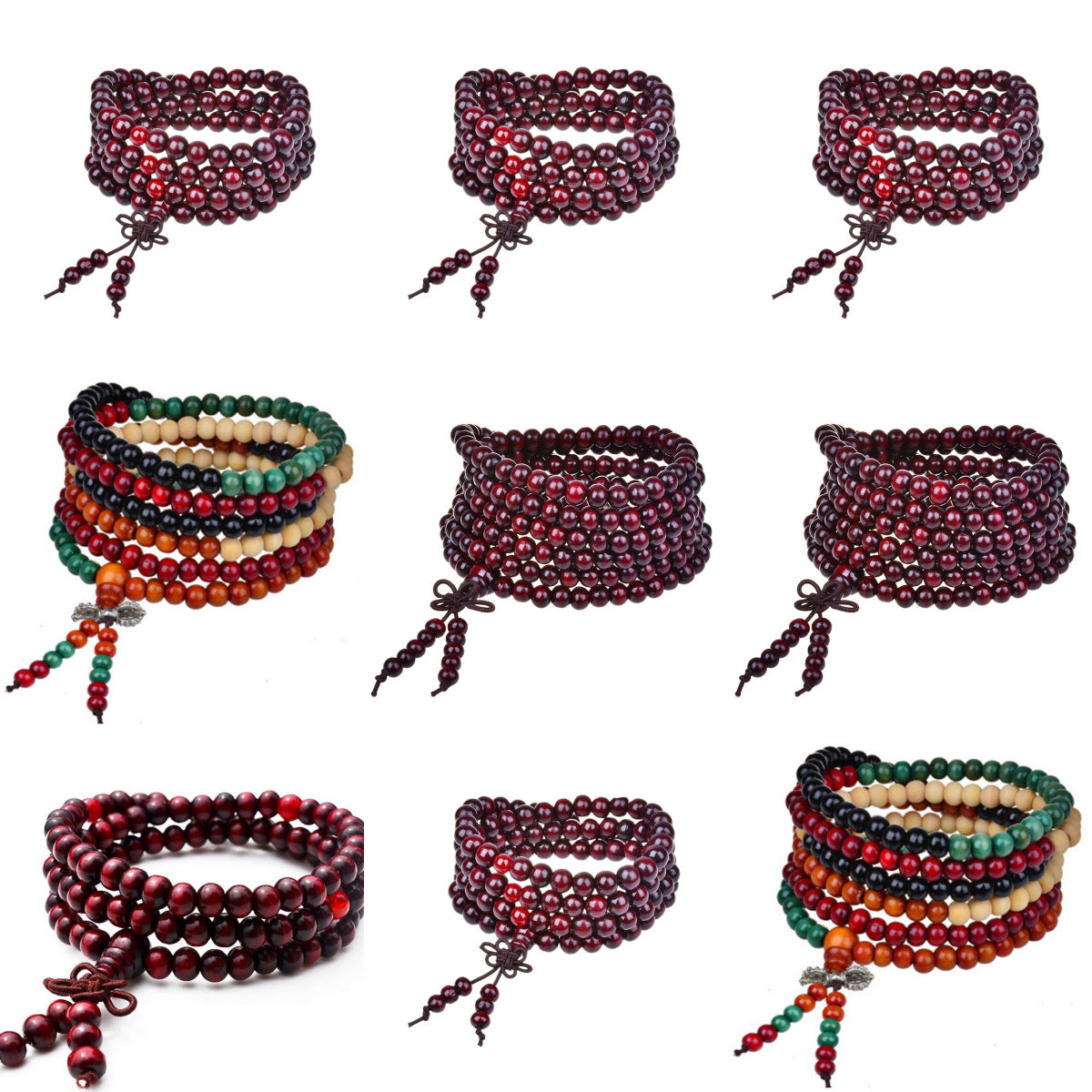 Beads Yuan Decoration Imitation Rosewood Gift Hand Shop Small Treasure Bracelet