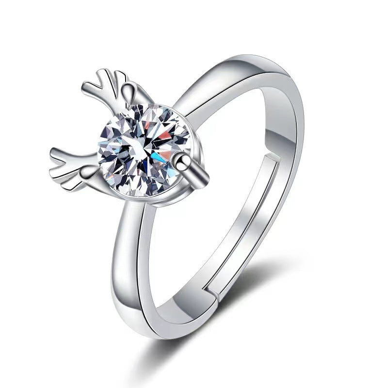 Streaming On Moissanite Female Affordable Luxury Fashion Rings