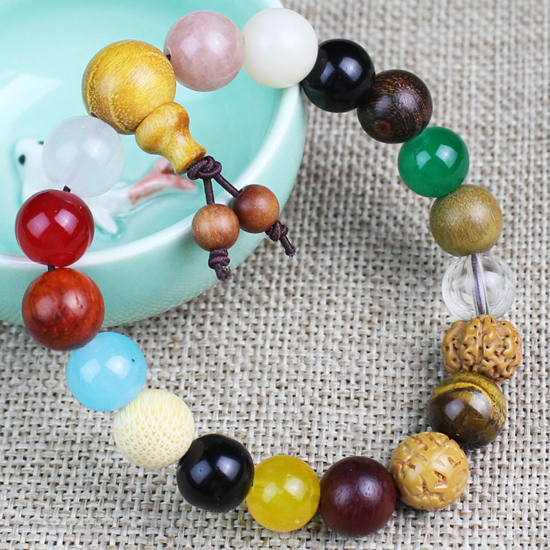 Women's & Men's Bodhi Seeds Eighteen Prayer Beads Tourist Scenic Spot Stall Bracelet