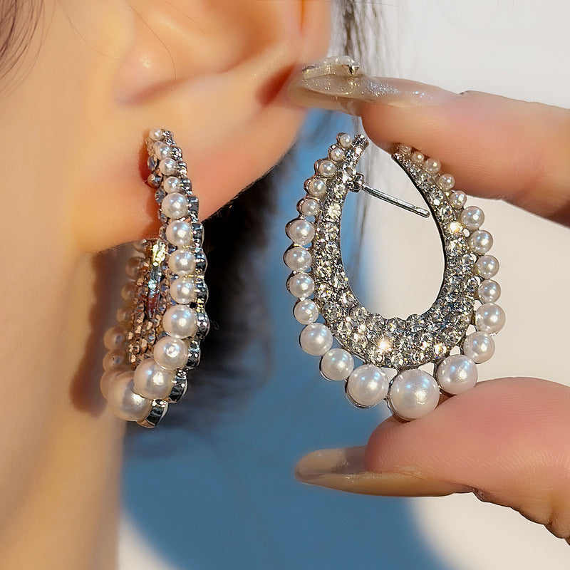 Fashion Exaggerated Geometric Large Personality Trend Earrings