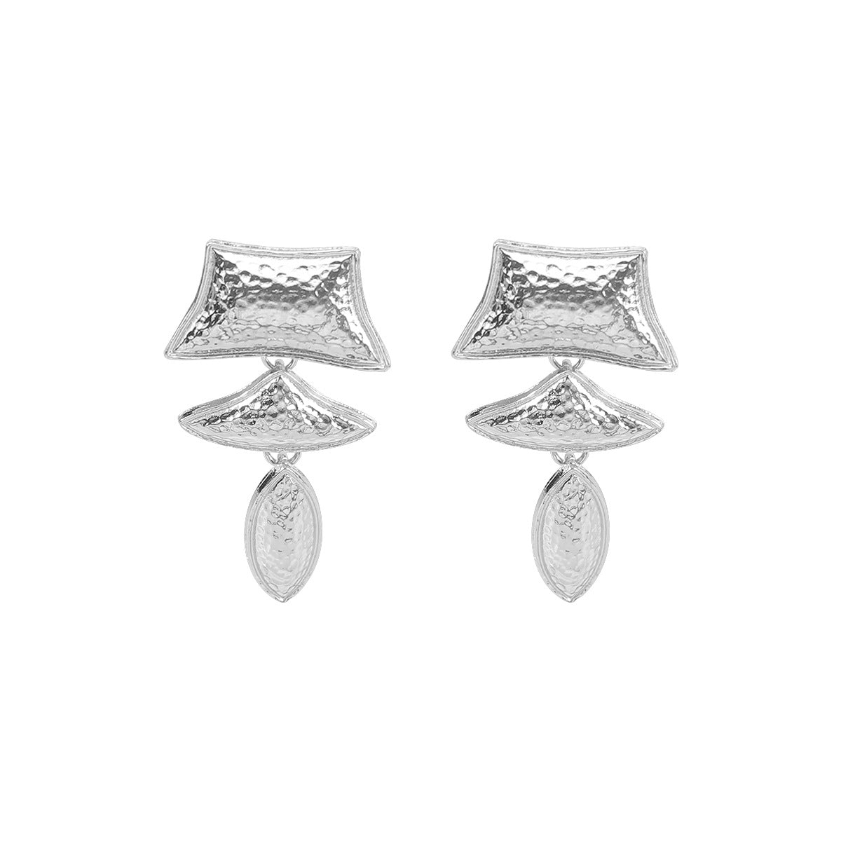 Metal Alloy Personality Not Easy To Hit Stud Earrings