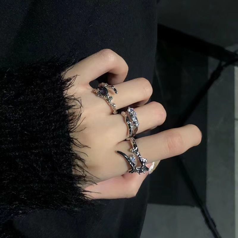 Design Gem High Sense Personalized Opening Ring
