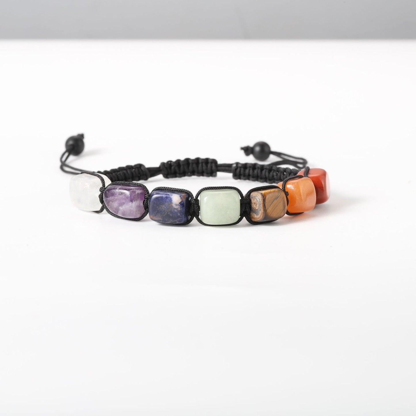 Natural Stone Crystal Hand-woven Colorful Carrying Bracelets