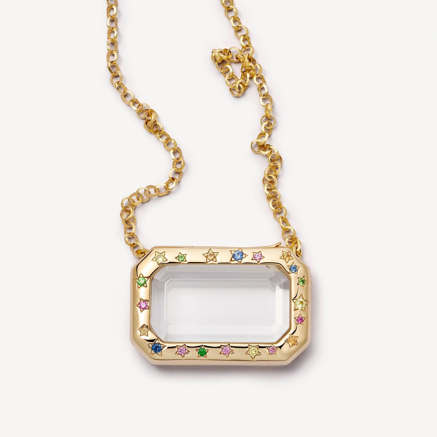 Retro Personality Box Items Can Be Opened Closed Pendants