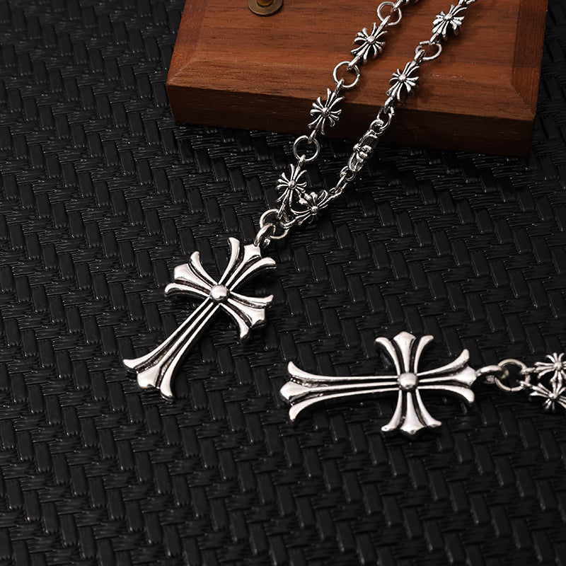 Women's & Men's Cross Punk Retro Personality Casting Items Pendants