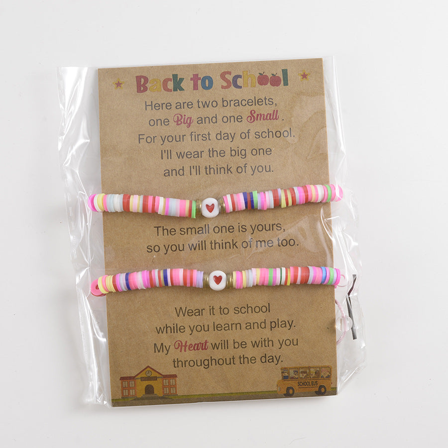 Hand-woven Stainless Steel Round Birthday Flower Name Bracelet