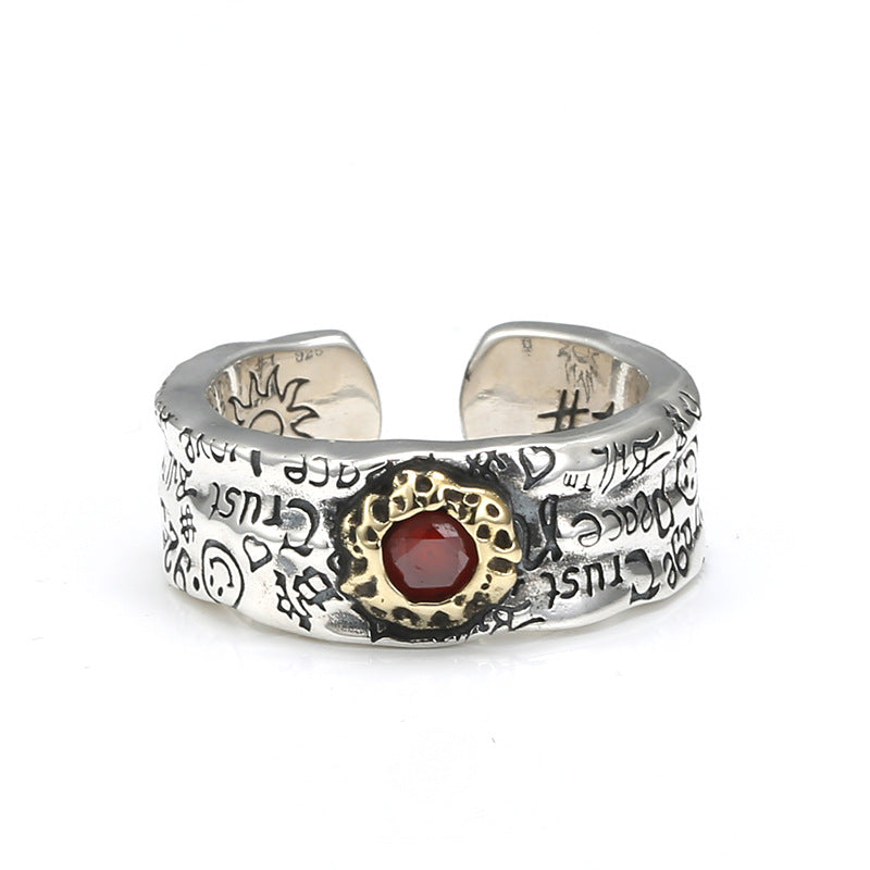 Eye Of Hell Hip Hop Trendy East Rings