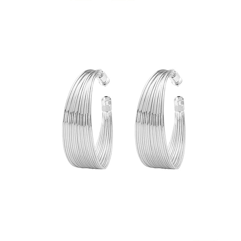 Durable Charming Bridal Exaggerated Metal Punk Bracelets