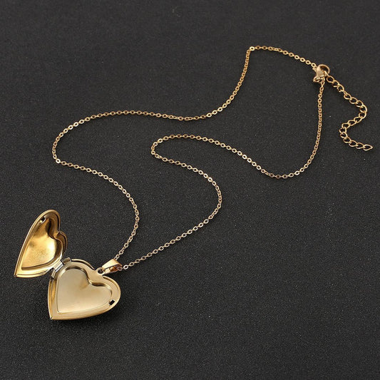 Women's Love Like Box Can Hold Pictures Creative Gift Necklace