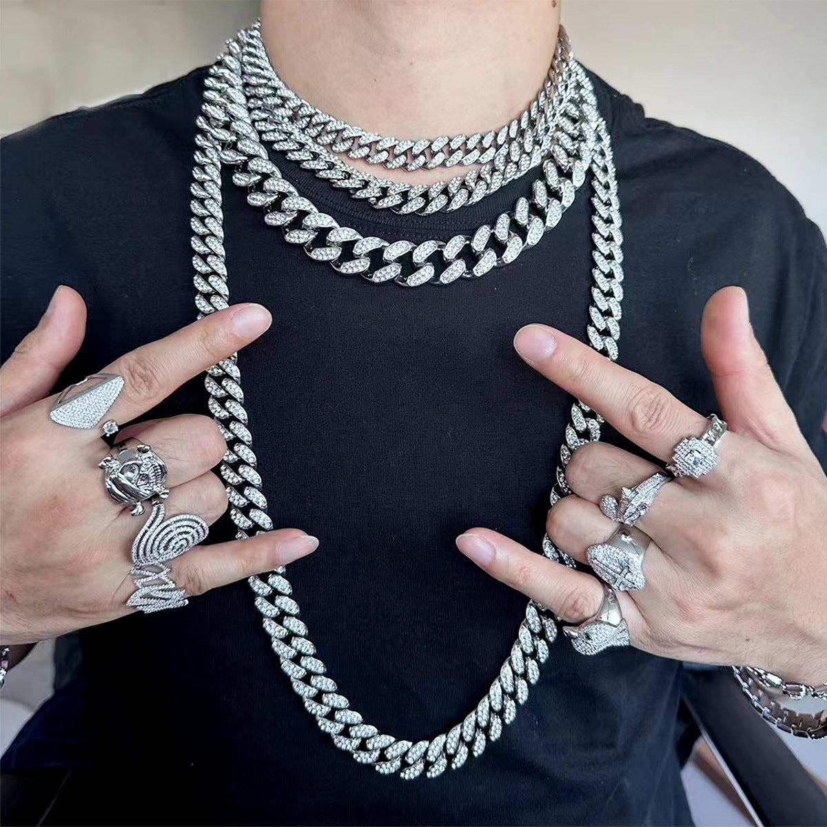 Women's & Men's Link Chain Light Luxury Fashion Alloy Necklaces
