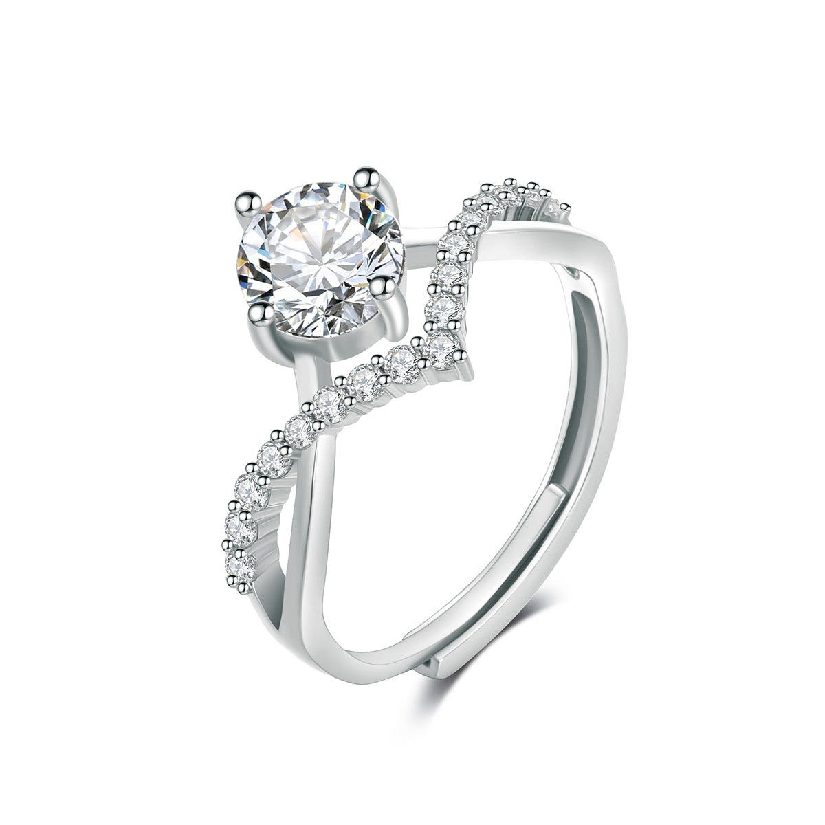 Men's Coronation For Love Couple Wedding Crown Karat Ring