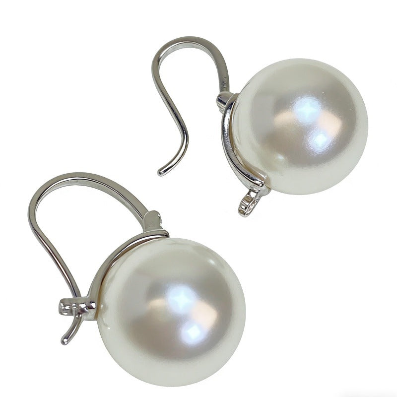 Sterling Sier Flower Basket Teapot Shape Pearl Ear Clip Affordable Rings