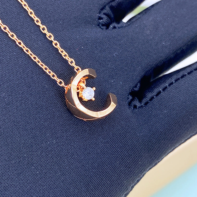 Women's Classic Style Fashion Personality Affordable Luxury Clavicle Chain Necklace