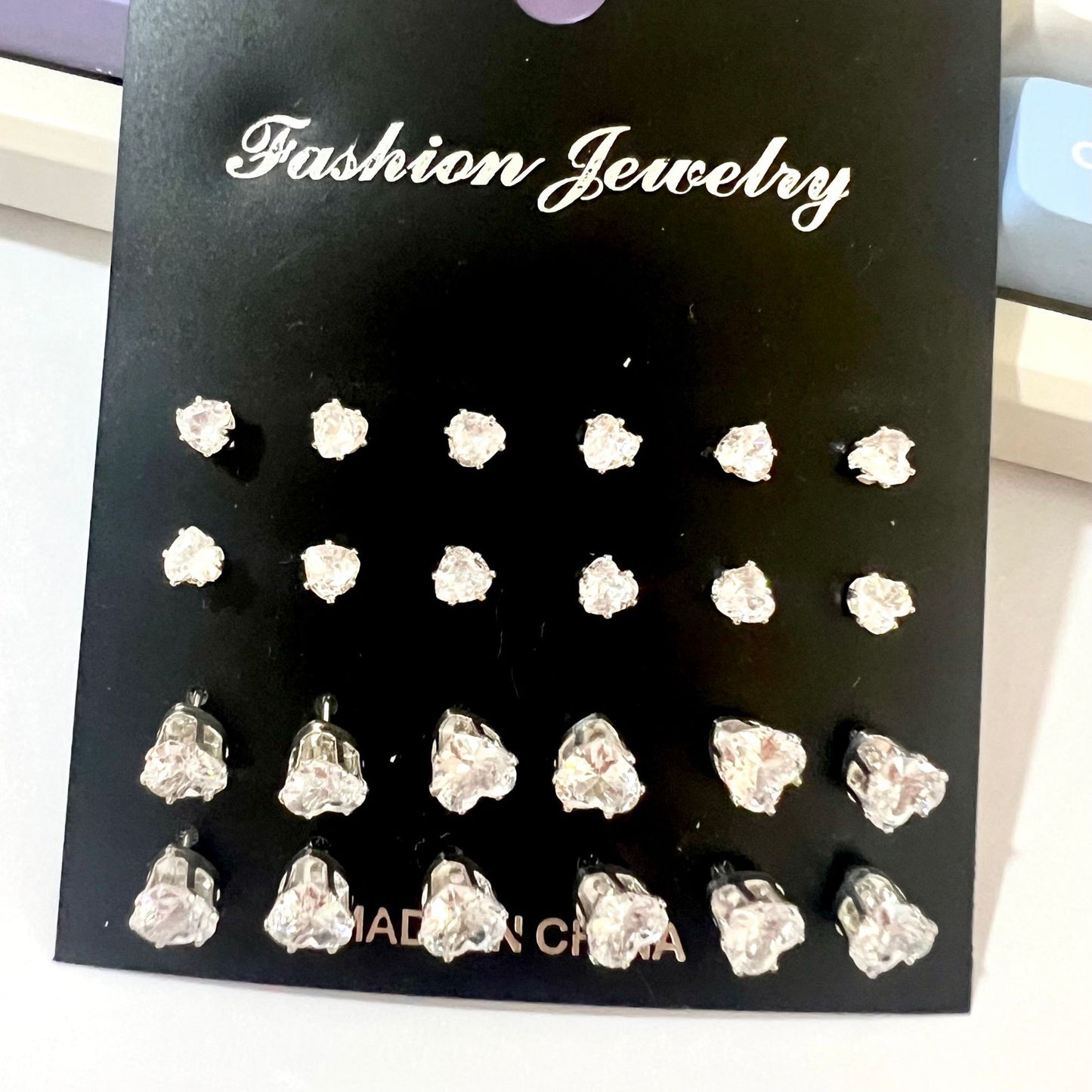 Innovative Simple Elegant Zircon Rhinestones Rhinestone Earrings