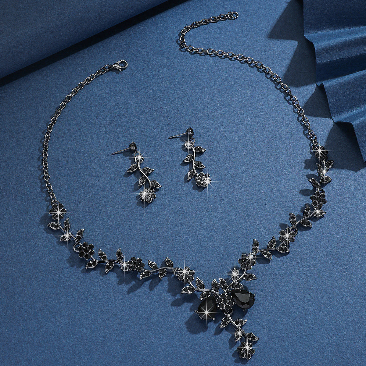 French Style Fresh Sweet Flower Affordable Luxury Fashion Exquisite Dress Jewelry Set