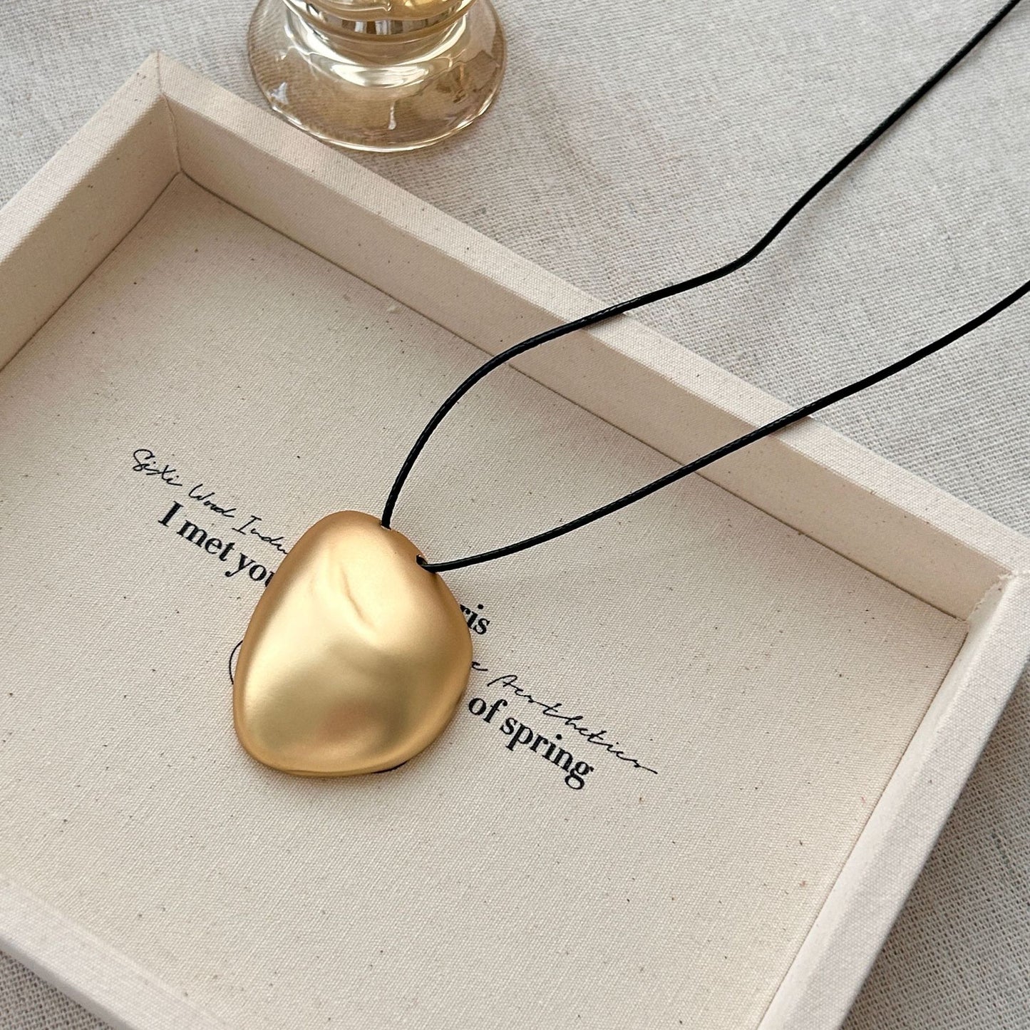 Design Irregular Brushed Simple Fashion Frosted Necklaces