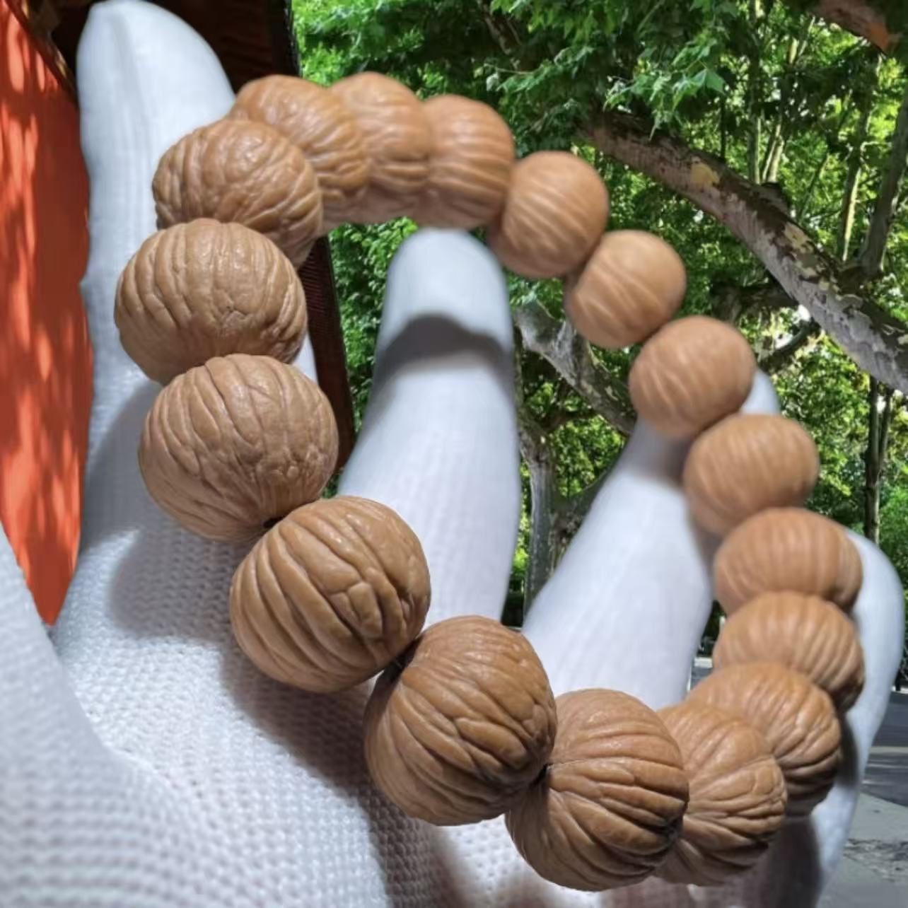 Original Ecology Monkey Head Leather Primary Color Tyrant Phoenix Feather Bracelet