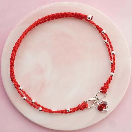 Rope Zircon Foot Chain Fairy Ankle Bracelets