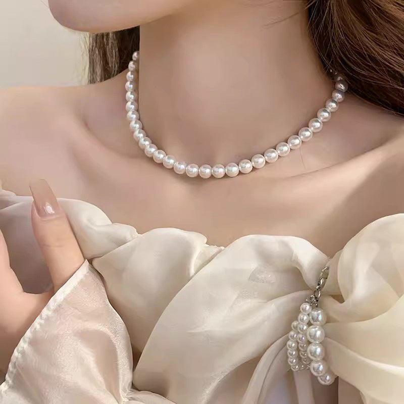 Style Niche High Sense Temperament Wild Zircon Short Necklaces