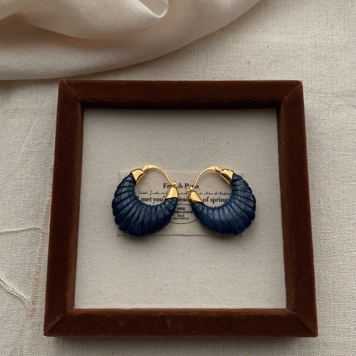 Artsy Semicircle Elegant Wild Candy Color Personalized Earrings