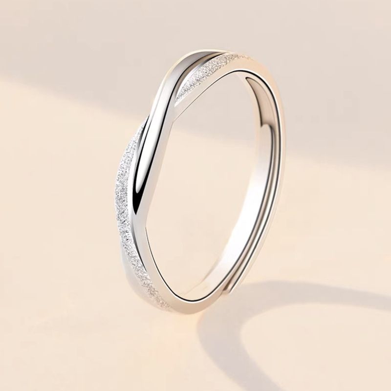 Couple Pair Niche Design Female Simple Rings