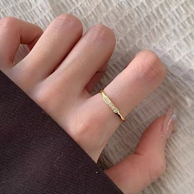 Finger Light Luxury Advanced Sense Temperament Rings