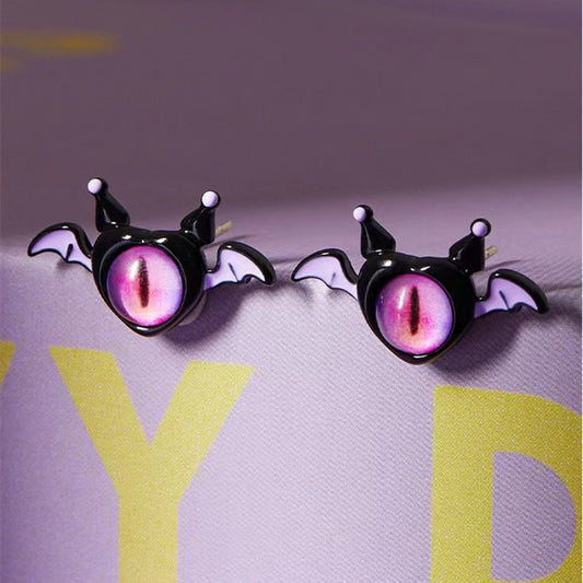 Bat Monster Female Niche Design Cartoon Rings